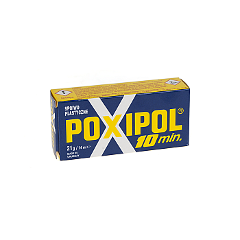 Κόλλα POXIPOL, μεταλλικό πλαστικό συνδετικό, 21g/14ml