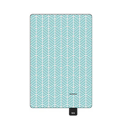 Θερμομονωμένη κουβέρτα για πικνίκ με μακρύ λουρί 200x300 εκ. TEESA - μπλε καρφί