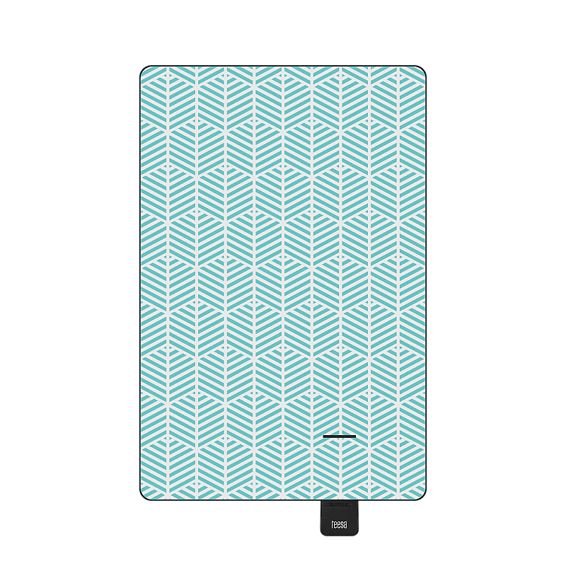 Θερμομονωμένη κουβέρτα για πικνίκ με μακρύ λουρί 200x300 εκ. TEESA - μπλε καρφί