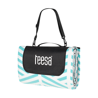 Θερμομονωμένη κουβέρτα για πικνίκ με μακρύ λουρί 200x300 εκ. TEESA - μπλε καρφί