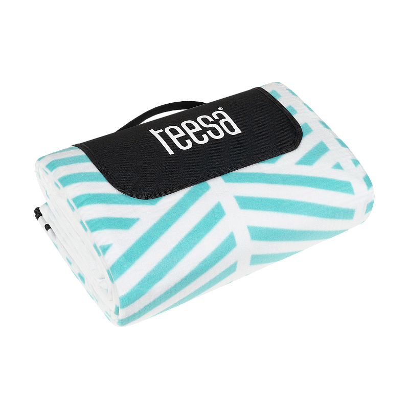 Θερμομονωμένη κουβέρτα για πικνίκ με μακρύ λουρί 200x300 εκ. TEESA - μπλε καρφί