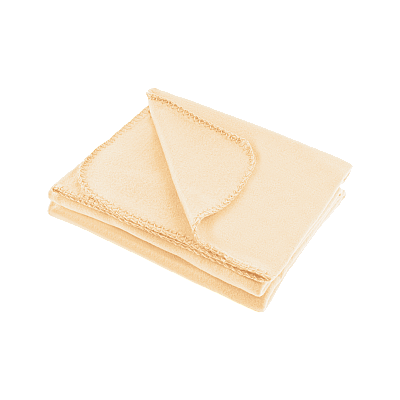 Κουβέρτα fleece 130x150 cm TEESA - κρέμα