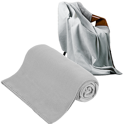 Κουβέρτα fleece 130x150 cm TEESA - γκρι