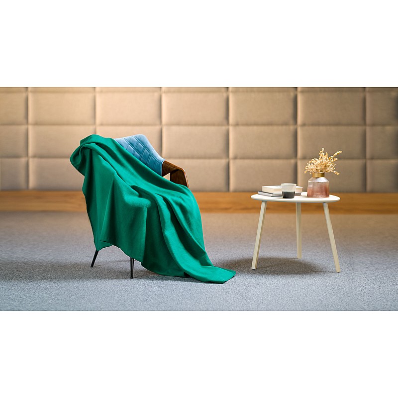Κουβέρτα fleece 130x150 cm TEESA - πράσινη