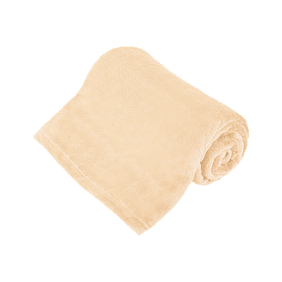 Κουβέρτα fleece 150x200 cm TEESA - κρέμα