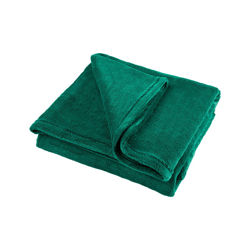 Κουβέρτα fleece 150x200 cm TEESA - πράσινη