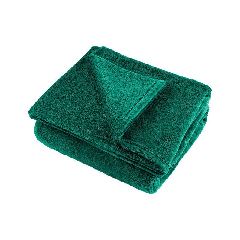 Κουβέρτα fleece 200x220 cm TEESA - πράσινη
