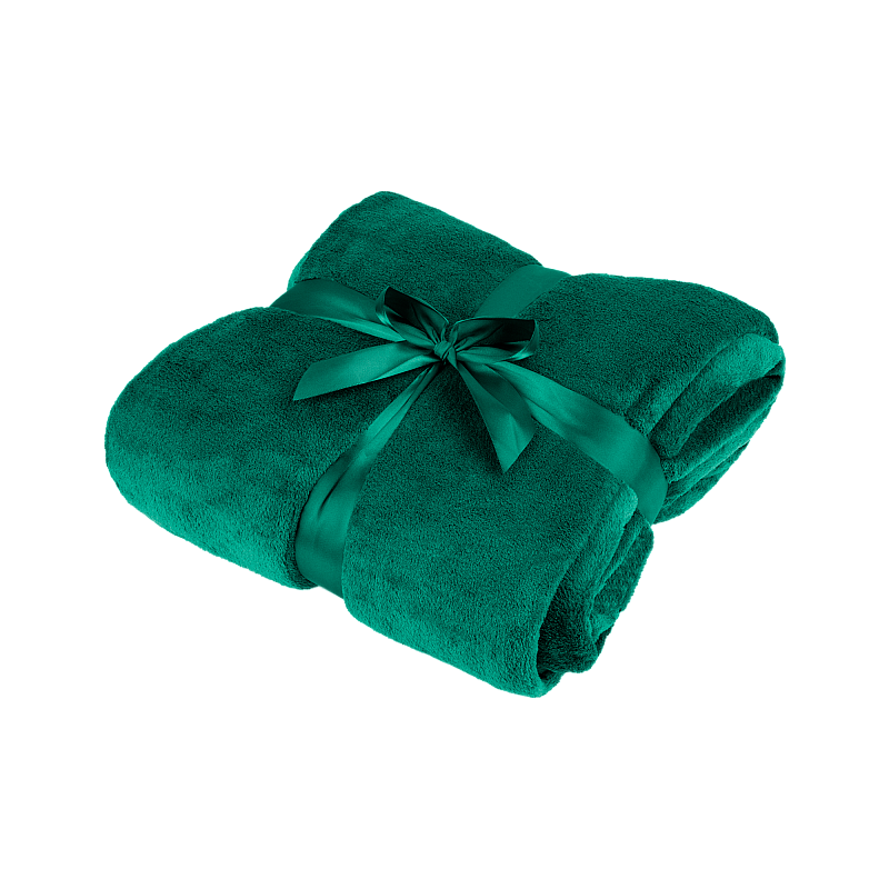 Κουβέρτα fleece 200x220 cm TEESA - πράσινη