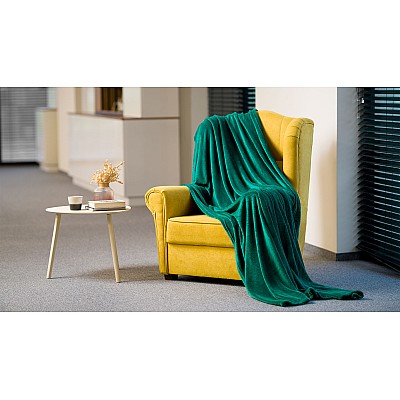 Κουβέρτα fleece 200x220 cm TEESA - πράσινη