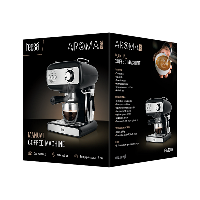 Καφετιέρα φίλτρου TEESA AROMA 400 Καφετιέρα φίλτρου TEESA AROMA 400