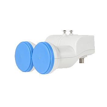 Konwerter διπλό μονό LNB Cabletech 0,5dB χρυσό