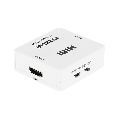 Υποδοχή μετατροπέα σήματος AV - CHINCH CVBS + AUDIO - υποδοχή HDMI