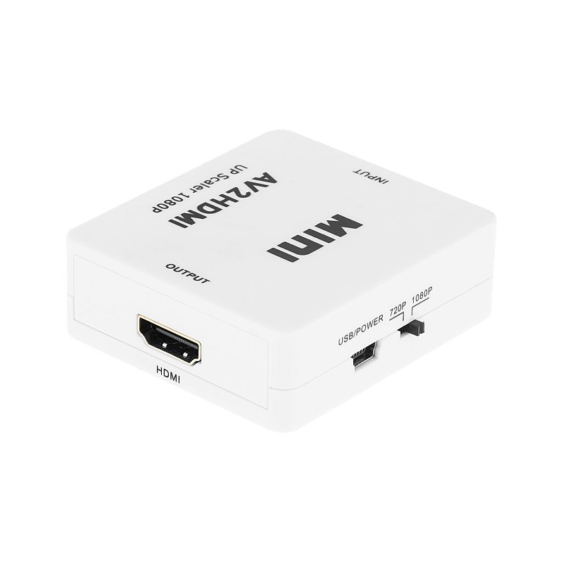 Υποδοχή μετατροπέα σήματος AV - CHINCH CVBS + AUDIO - υποδοχή HDMI