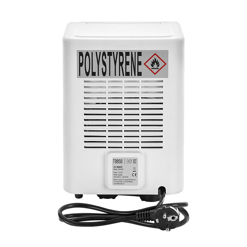 Παγομηχανή TEESA EASY ICE, πάγος 11 κιλών, 1 λίτρο, 110W, δύο μεγέθη κύβων, αυτοκαθαριζόμενη Παγομηχανή TEESA EASY ICE, πάγος 11 κιλών, 1 λίτρο, 110W, δύο μεγέθη κύβων, αυτοκαθαριζόμενη
