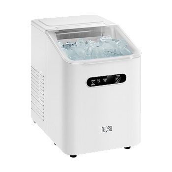 Παγομηχανή TEESA EASY ICE, πάγος 11 κιλών, 1 λίτρο, 110W, δύο μεγέθη κύβων, αυτοκαθαριζόμενη