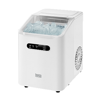 Παγομηχανή TEESA EASY ICE, πάγος 11 κιλών, 1 λίτρο, 110W, δύο μεγέθη κύβων, αυτοκαθαριζόμενη