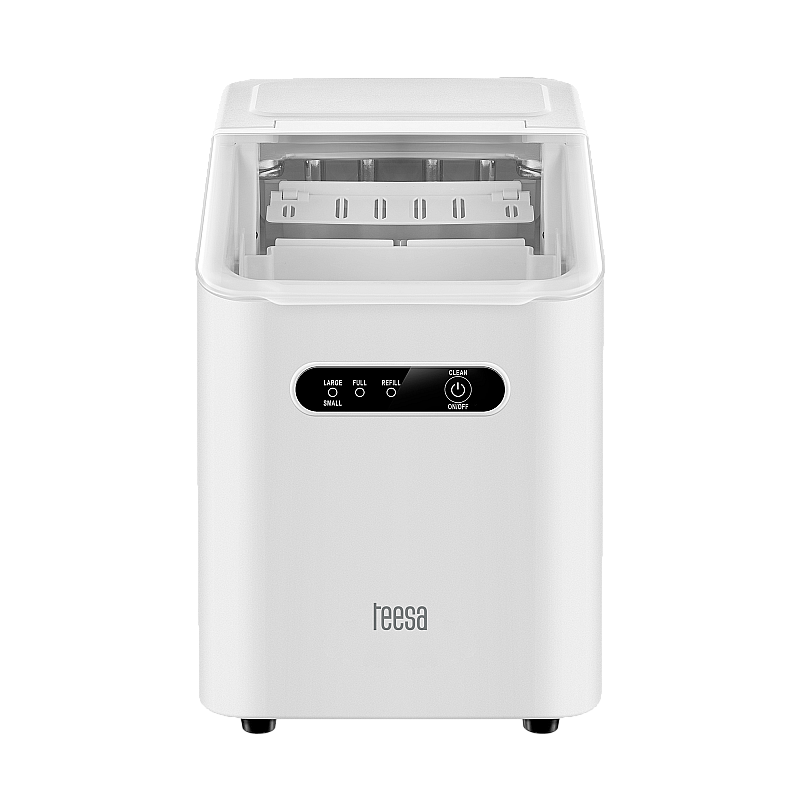 Παγομηχανή TEESA EASY ICE, πάγος 11 κιλών, 1 λίτρο, 110W, δύο μεγέθη κύβων, αυτοκαθαριζόμενη Παγομηχανή TEESA EASY ICE, πάγος 11 κιλών, 1 λίτρο, 110W, δύο μεγέθη κύβων, αυτοκαθαριζόμενη
