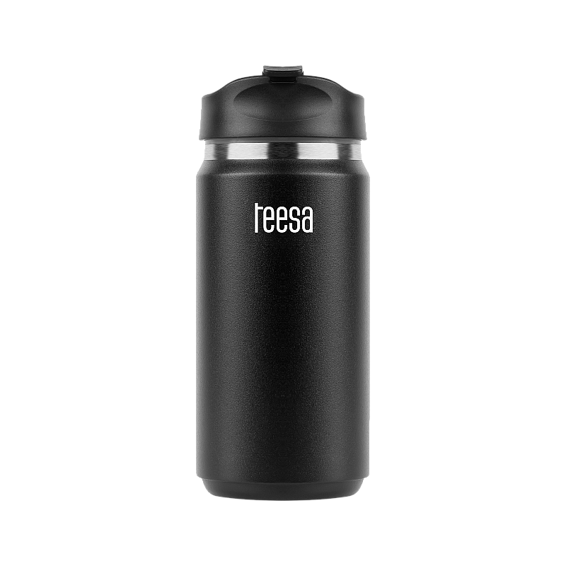 Θερμική κούπα TEESA 350ml μαύρη