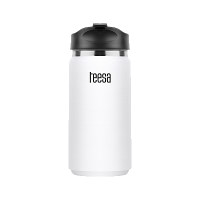 Θερμική κούπα TEESA 350ml λευκή