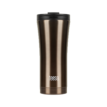 Θερμική κούπα TEESA 500ml καφέ σκούρο