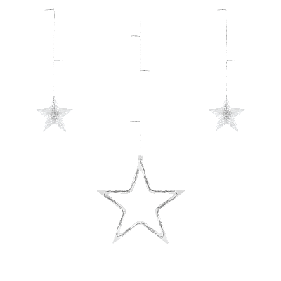 Rebel light κουρτίνα - αστέρια, ζεστό λευκό, 230V Rebel light κουρτίνα - αστέρια, ζεστό λευκό, 230V