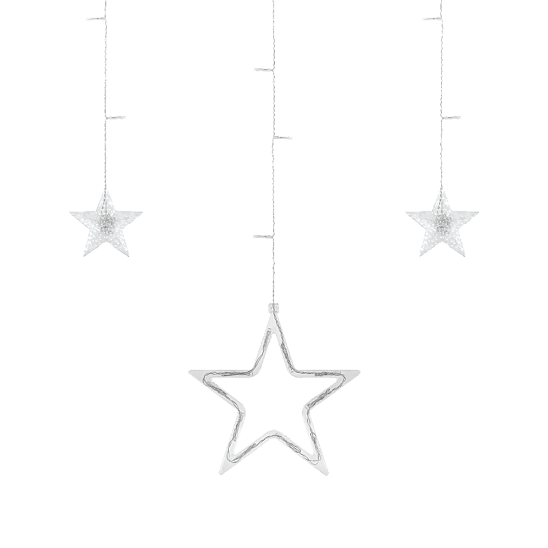 Rebel light κουρτίνα - αστέρια, ζεστό λευκό, 230V Rebel light κουρτίνα - αστέρια, ζεστό λευκό, 230V