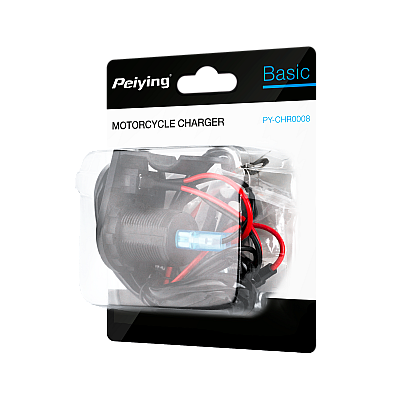 Φορτιστής μοτοσυκλέτας 2xUSB 3100 mA