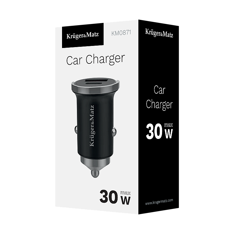 Φορτιστής αυτοκινήτου 30 W Kruger&Matz