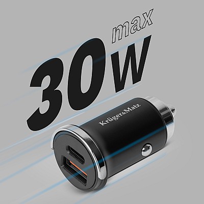 Φορτιστής αυτοκινήτου 30 W Kruger&Matz
