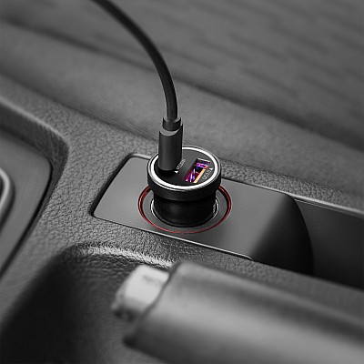 Φορτιστής αυτοκινήτου Kruger&Matz 38W με λειτουργίες Power Delivery και γρήγορης φόρτισης