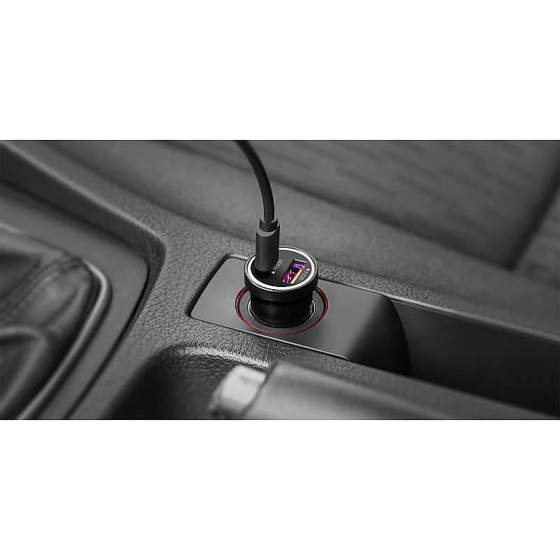 Φορτιστής αυτοκινήτου Kruger&Matz 38W με λειτουργίες Power Delivery και γρήγορης φόρτισης