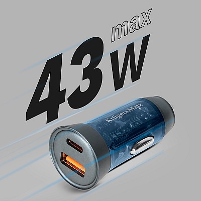 Φορτιστής αυτοκινήτου 43 W Kruger&Matz