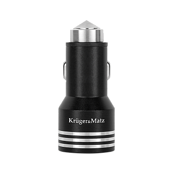 Φορτιστής αυτοκινήτου Kruger&Matz 2xUSB 4800mA με λειτουργία Quick Charge 3.0