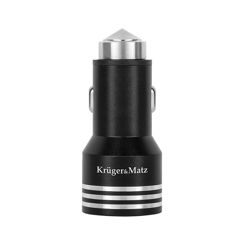 Φορτιστής αυτοκινήτου Kruger&Matz 2xUSB 4800mA με λειτουργία Quick Charge 3.0