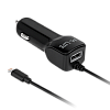 Φορτιστής αυτοκινήτου M-Life για Apple iPhone, iPad + USB 2100 mA