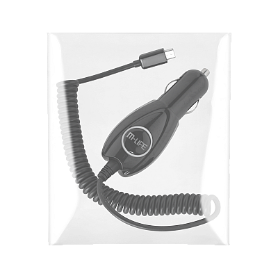Φορτιστής αυτοκινήτου M-LIFE micro USB 800 mA