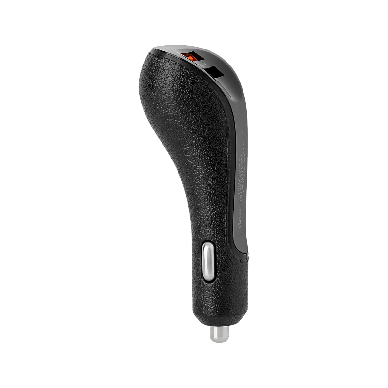 Φορτιστής αυτοκινήτου REBEL 2xUSB 5100mA 15W με λειτουργία Quick Charge 3.0