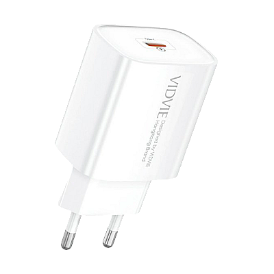 Φορτιστής τοίχου 20W με λειτουργία Power Delivery Φορτιστής τοίχου 20W με λειτουργία Power Delivery