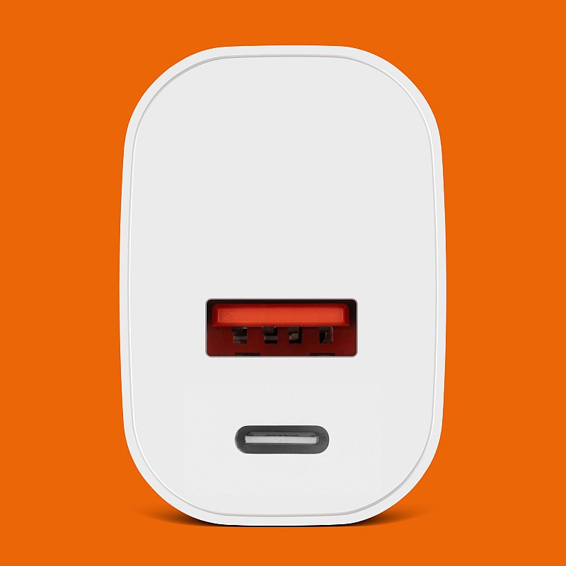 Kruger&Matz GaN διπλός φορτιστής USB με λειτουργία Power Delivery και Quick Charge