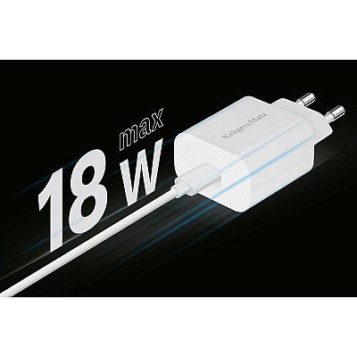 Φορτιστής ρεύματος Kruger&Matz με λειτουργία Power Delivery