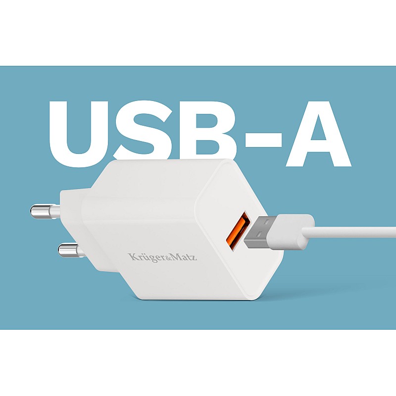 Φορτιστής ρεύματος Kruger&Matz με λειτουργία Quick Charge