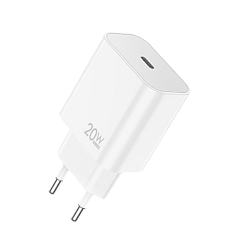 Φορτιστής τοίχου OG73 20W USB Type-C με παροχή ρεύματος