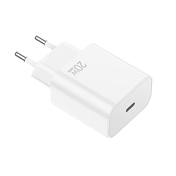Φορτιστής τοίχου OG73 20W USB Type-C με παροχή ρεύματος