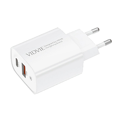 Φορτιστής τοίχου USB τύπου A + USB τύπου C 20W 3A