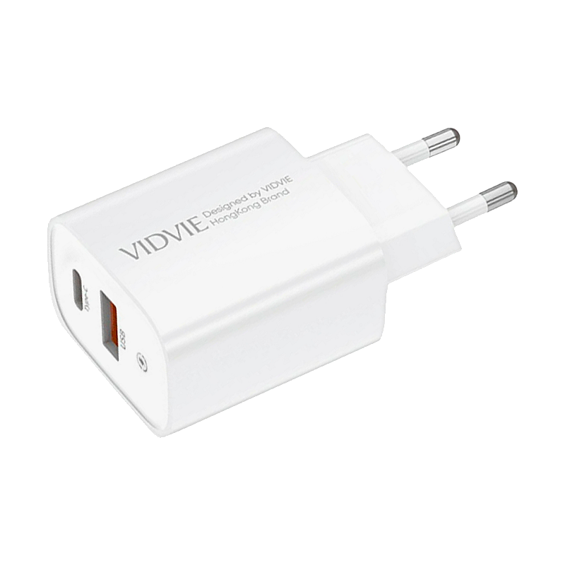 Φορτιστής τοίχου USB τύπου A + USB τύπου C 20W 3A
