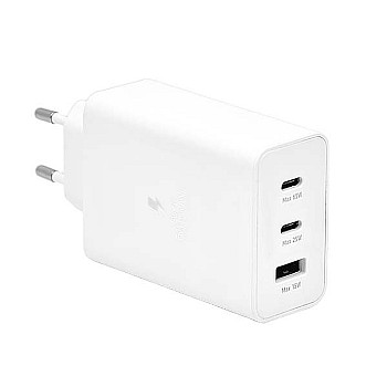 Φορτιστής τοίχου με Power Delivery και Quick Charge 65W λευκό