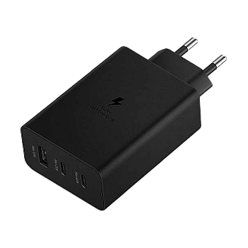Επιτοίχιος φορτιστής με Power Delivery και Quick Charge 65W, μαύρος