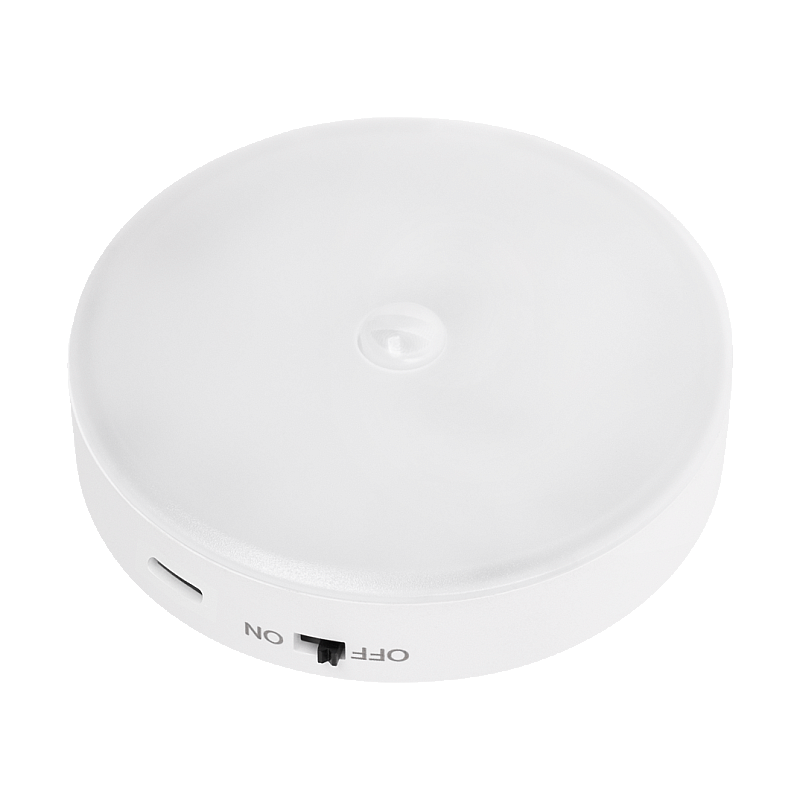 Επαναφορτιζόμενη νυχτερινή λάμπα LED με μαγνήτη και αισθητήρα κίνησης.