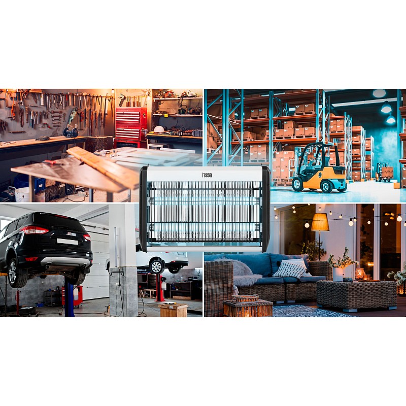 Εντομοκτόνος λαμπτήρας TEESA 20W (2x10W)