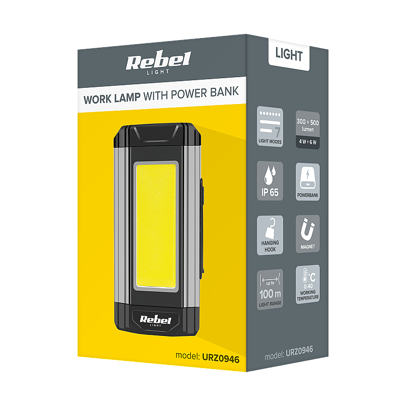 Λάμπα εργαστηρίου LED 15 W Rebel Λάμπα εργαστηρίου LED 15 W Rebel
